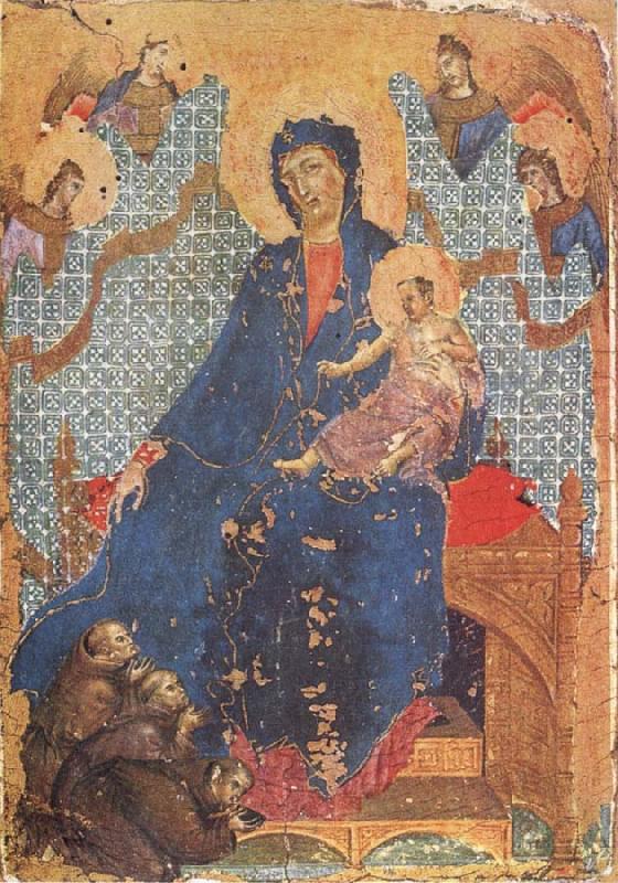 Duccio di Buoninsegna Madonna of the Franciscans china oil painting image